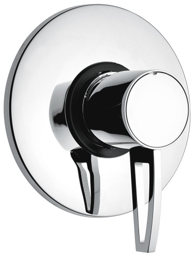 Emmevi Minu, однорычажный встраиваемый смеситель для душа, ручка со стержнем, цвет хром