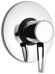 Emmevi Minu, однорычажный встраиваемый смеситель для душа, ручка со стержнем, цвет хром