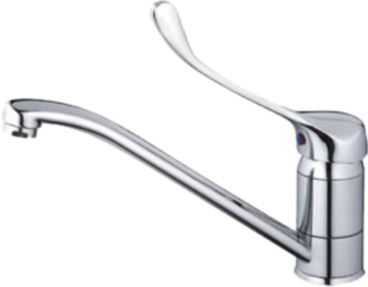 16030 Хирургический смеситель для кухни "GANZER" (10/1шт)