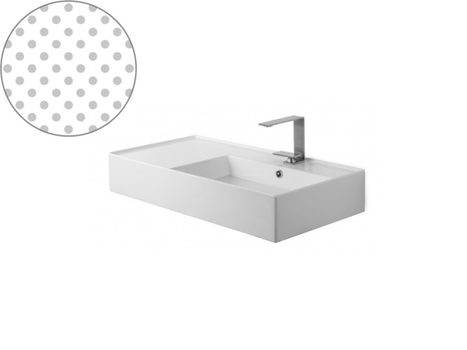 Раковина накладная/ подвесная Scarabeo TEOREMA 2.0 5118/SENT