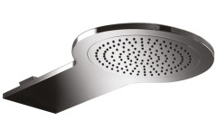 Graffio Newton, консольная душевая головка 47x24 см, 1 режим: дождь, цвет хром