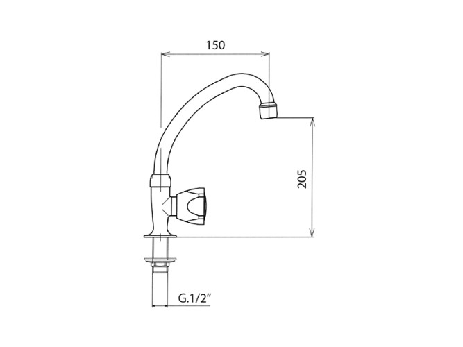 Кран для раковины MAMOLI ALFA-BETA 41460743A121