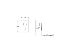Смеситель для душа CRISTINA NEW DAY ND65951