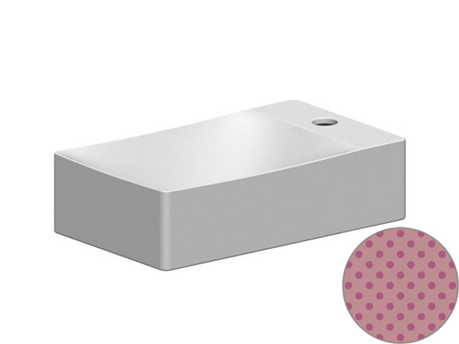Раковина накладная/ подвесная Scarabeo SOFT-HUNG-CUBE 1502/SFLR