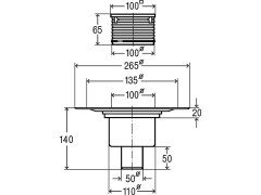 Душевой трап VIEGA Advantix 556914