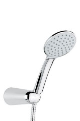 Emmevi, набор ручного душа 162: шланг 150см. из латуни (C02706А), однорежимная лейка, цвет хром