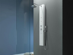 Душевая колонна из Luxolid с текстурой RELAX DESIGN ELLE-C bianco/ardesia