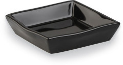 Stil Haus Prisma, настольная керамическая мыльница, цвет черная керамика