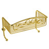Решетка одинарная с двумя крючками L26xP15xH15 см., золото Migliore COMPLEMENTI