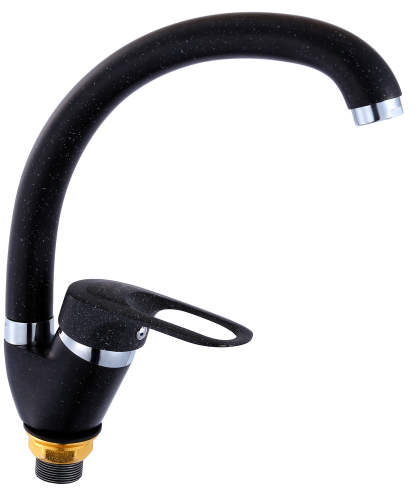 59030-C Смеситель для кухни (ЧЕРНЫЙ) HANSEN  (10/1шт)