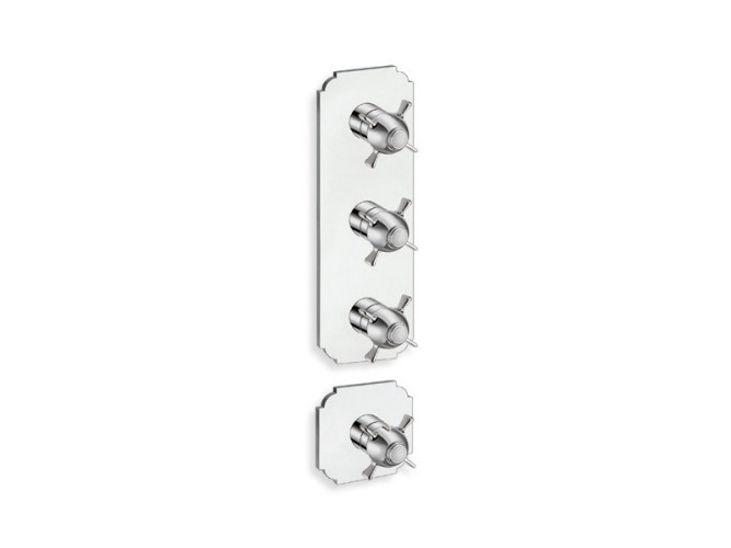 Наружный комплект для термостатического смесителя CRISTINA Thermostatic external parts XC78351