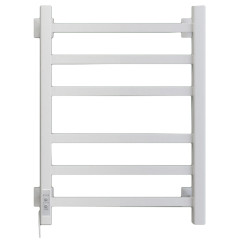 Полотенцесушитель Электрич.кабельный Ника STEP-1 60/40 RAL9016 белый матовый левый тэн