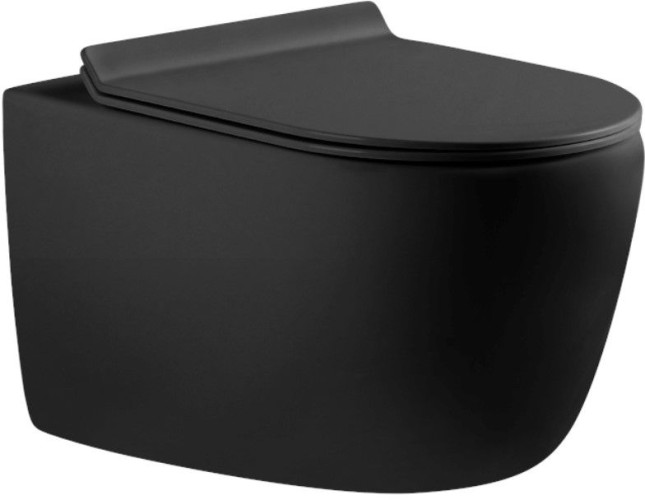 Унитаз подвесной Aquanet AQUANET Rimless Cetus-BW BL-102N-WHT