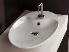 Раковина накладная Scarabeo SHAPE 8097