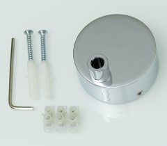 Заглушка ПС для провода  (ХРОМ)  (60/1шт)