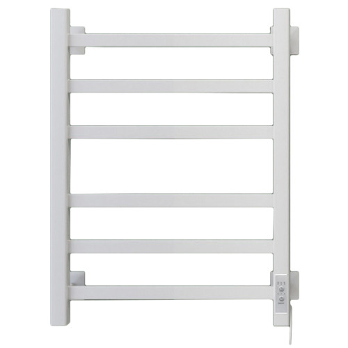 Полотенцесушитель Электрич.кабельный Ника STEP-1 60/40 RAL9016 белый матовый правый тэн
