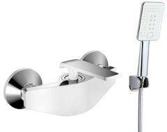 333561-F Смеситель од. для душа (бел/хром) ViEiR (10/1шт)