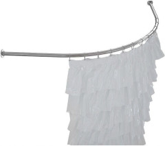 Карниз для ванны (штанга) Aquanet Fregate полукруглый 120х120