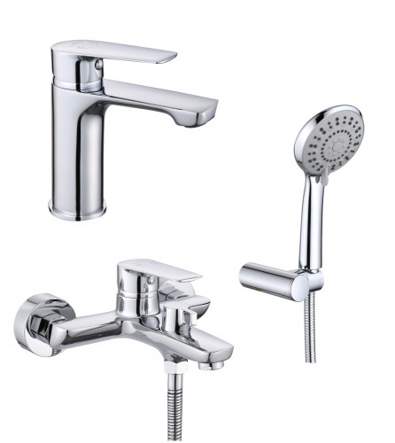 073571 Душевой набор (2в1 ван.кор.+рак.) для ванны ViEiR (8/1шт)