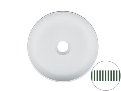 Раковина накладная Scarabeo GLAM 1808/RRV