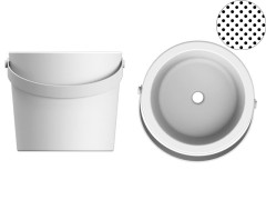 Раковина накладная Scarabeo BUCKET 8803BS/SENR