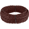 Ретро кабель витой 2х2,5 итальянский орех (под заказ) W6452625