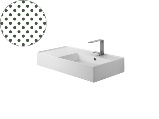 Раковина накладная/ подвесная Scarabeo TEOREMA 2.0 5118/SEV