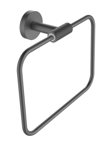 5511-G Полотенцедержатель кольцевой (ГРАФИТ) ViEiR  (20/1шт)