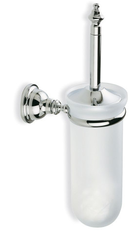 Stil Haus Elite, настенный стеклянный ёрш, цвет хром