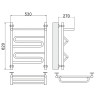Полотенцесушитель Ника CURVE ЛZ ВП 60/50