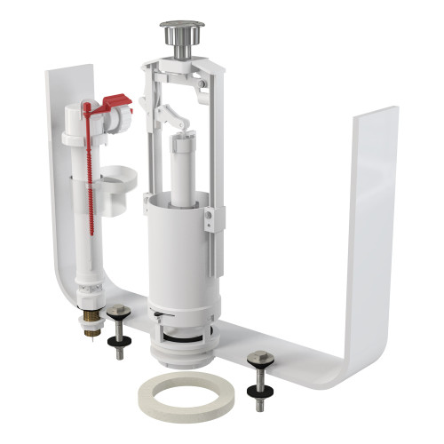 АлкаПласт Арматура клап. 3/8 ниж/подв. (металл) 20/1шт)
