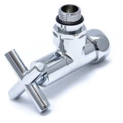 ВЕНТИЛЬ ЗАПОРНЫЙ УГЛОВОЙ КРЕСТ  3/4&quot; x 1/2&quot;  г/ш  ZZ-4704 (8200SCH0405/2С) бронзовый