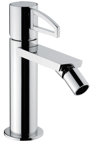 Emmevi Minu, однорычажный смеситель для биде, ручка со стержнем, с донным клапаном click-clack, цвет хром