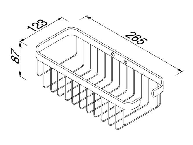 Подвесная сетка-мыльница GEESA BASKET 91140