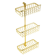 Решетка тройная L26xP15xH60 см., золото Migliore COMPLEMENTI