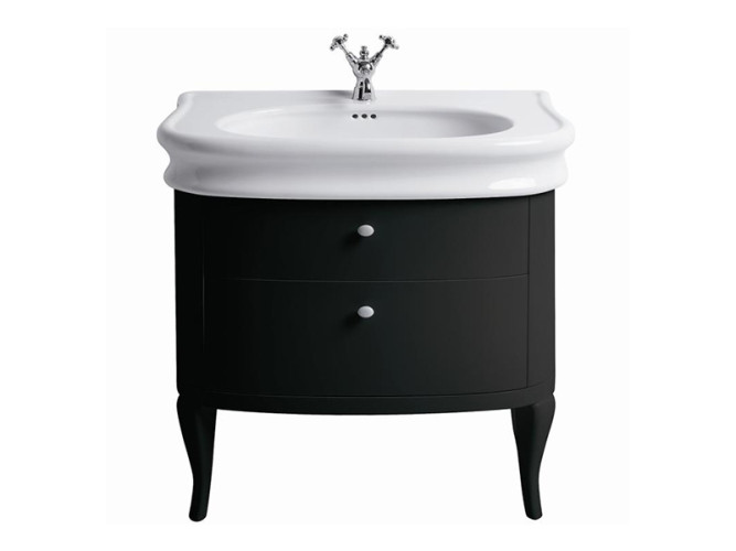 Тумба под консоль LA11 SIMAS LANTE LAM 90 nero