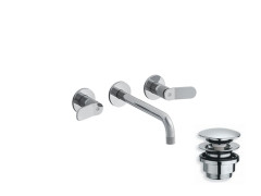 Наружные части настенного смесителя для раковины CRISTINA EAST SIDE ES24313