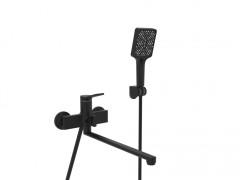 243542-C Смеситель од. для ванны дл. (ЧЕРНЫЙ) ViEiR (10/1шт)