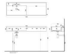 Раковина накладная / подвесная CIELO PLINIO PNLA85SF