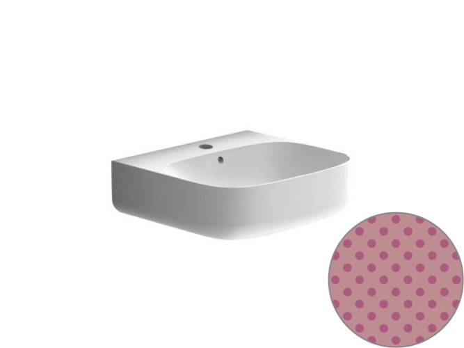 Раковина накладная/  подвесная Scarabeo MOON 5507/SER