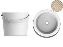 Раковина накладная Scarabeo BUCKET 8803BS/SEM