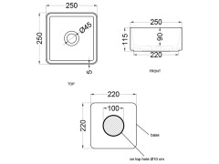 Раковина накладная CIELO SHUI COMFORT MILAQ LN