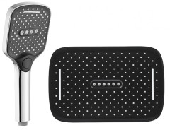 HT3020  Набор леек (троп.+ручная, ХРОМ) HANSEN (40/1шт)