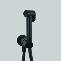 Daniel Suvi, комплект гигиенического душа с прогрессивным картриджем, цвет черный матовый