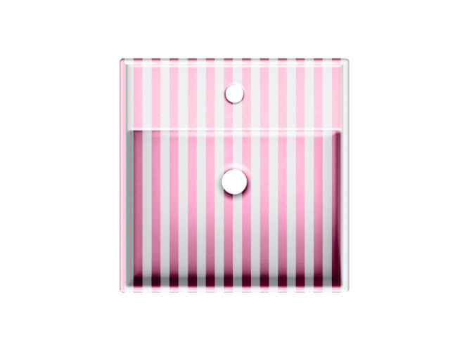 Раковина накладная/ подвесная Scarabeo TEOREMA 2.0 5104/RER