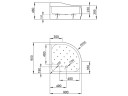 Душевой акриловый поддон RADAWAY KORFU 4S99400-03