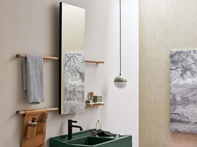 Зеркало прямоугольное CIELO SIWA SWSPR NM