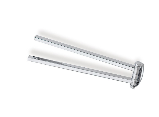 Stil Haus Urania, полотенцедержатель двойной поворотный, цвет никель сатин