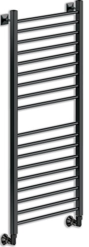 Полотенцесушитель Ника MODERN ЛМ-2 100/50 RAL9005 черный матовый(-)