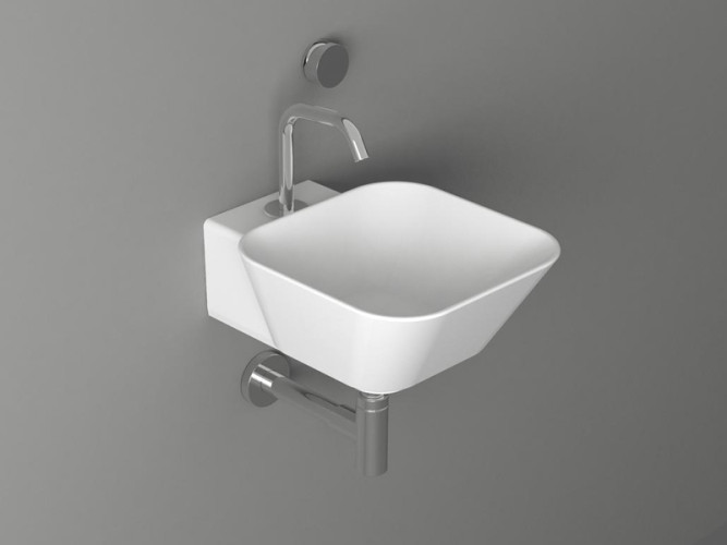 Раковина накладная/подвесная SIMAS WAVE WA 07